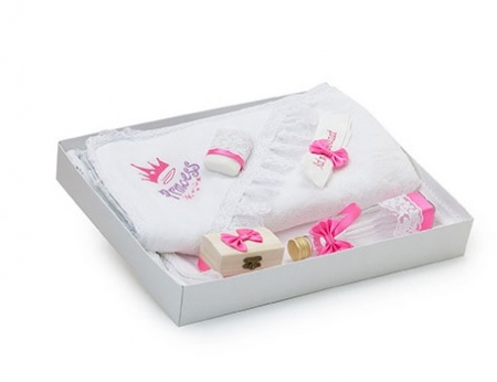 Trusouri botez - Trusou Botez pentru Fetite, Princess, Fucsia TinTin Shop