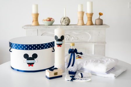 Trusouri botez - Trusou botez baiat mickey TinTin Shop