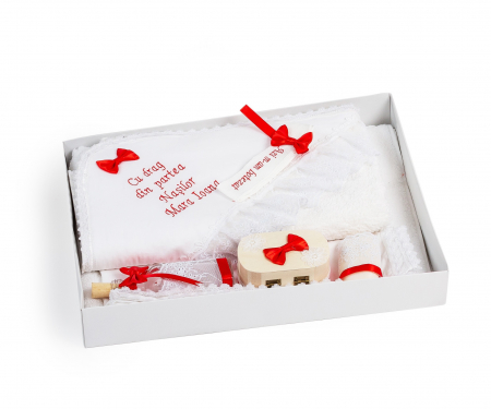 Trusouri botez - Trusou pentru botez rosu, TinTin Shop