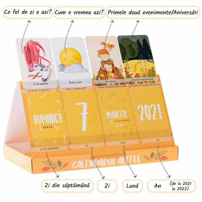 Calendarul Altfel - Învață noțiunea timpului și datele importante din an [2]