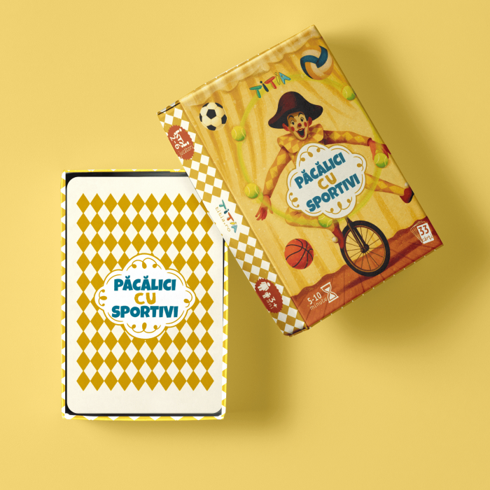 Cărți de Joc - Păcălici cu Sportivi [4]