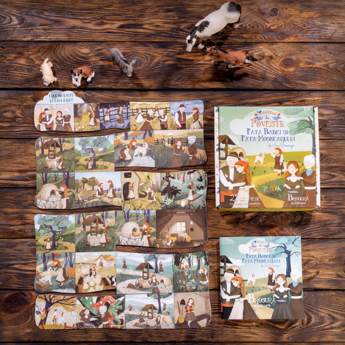 Un Puzzle de Poveste - Fata Babei și Fata Moșneagului [4]