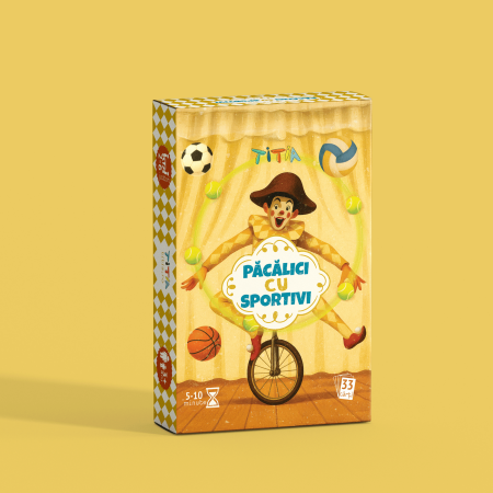 Colecția Păcălici - Cărți de Joc - Păcălici cu Sportivi