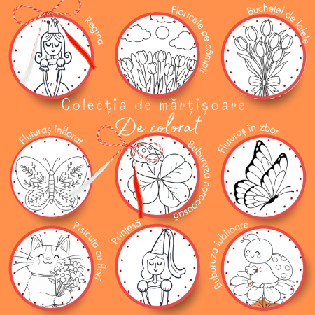 Accesorii - Colecția de Colorat - Mărțișor 2026
