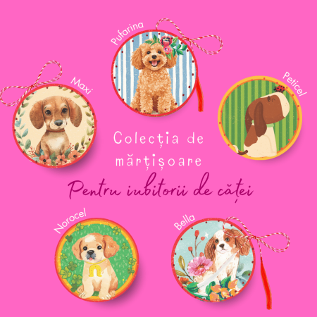 Accesorii - Colecția Pentru Iubitorii de Căței - Mărțișor 2026