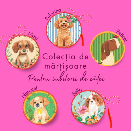 Accesorii - Colecția Pentru Iubitorii de Căței - Mărțișor 2026