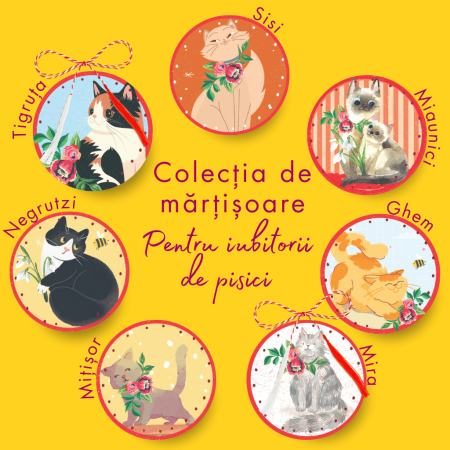 Accesorii - Colecția Pentru Iubitorii de Pisici - Mărțișor 2026