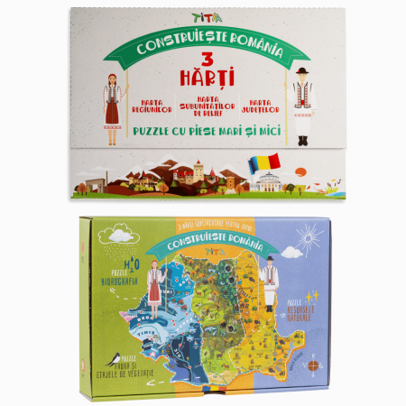 După Vârstă - Construiește România (Jocul Original) + 3 Hărți Suplimentare