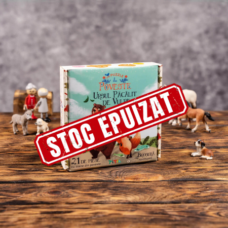 După Vârstă - Un Puzzle de Poveste - Ursul Păcălit de Vulpe