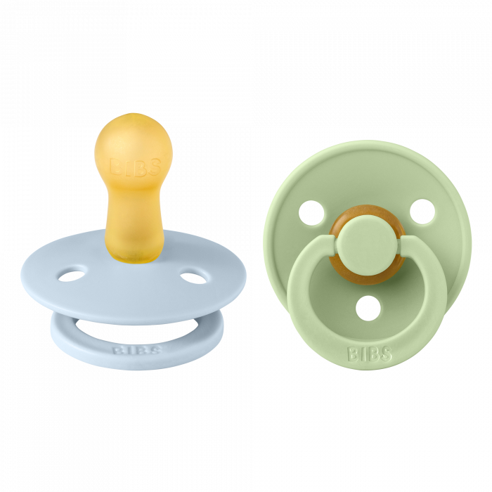 2 Pack Bibs Colors Baby Blue / Pistachio Size 2 (6-18 Luni) [2]