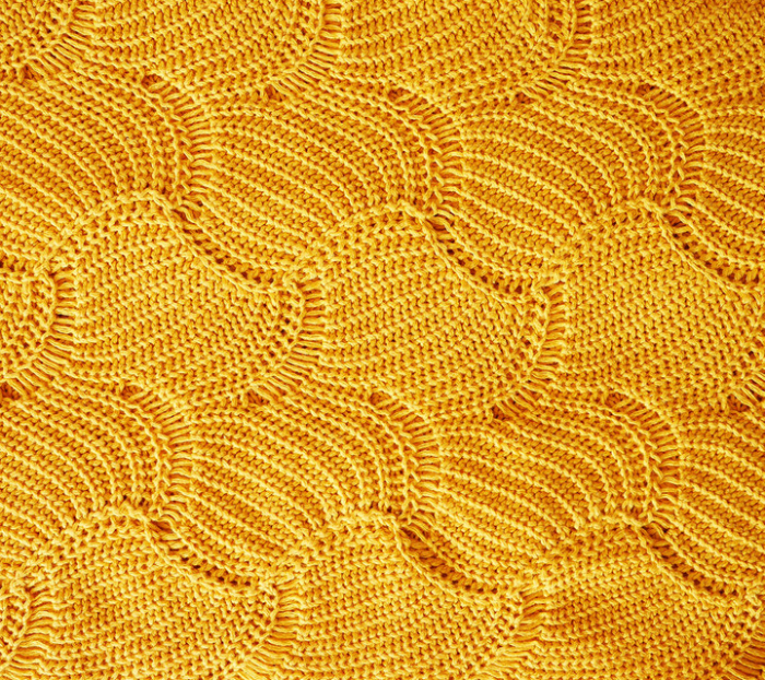 Paturica Shell 80 x100cm - Mustar [4]