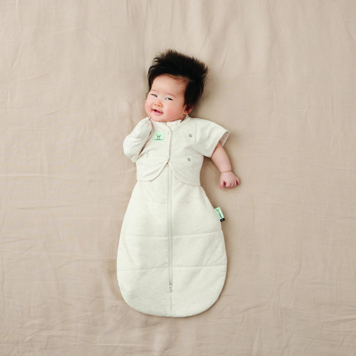 Cardigan Butterfly ergoPouch 0-3 LuniOatMeal Marle [7]