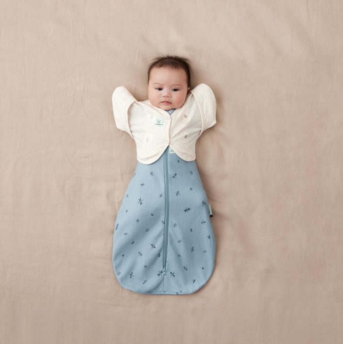 Cardigan Butterfly ergoPouch 0-3 LuniOatMeal Marle [2]