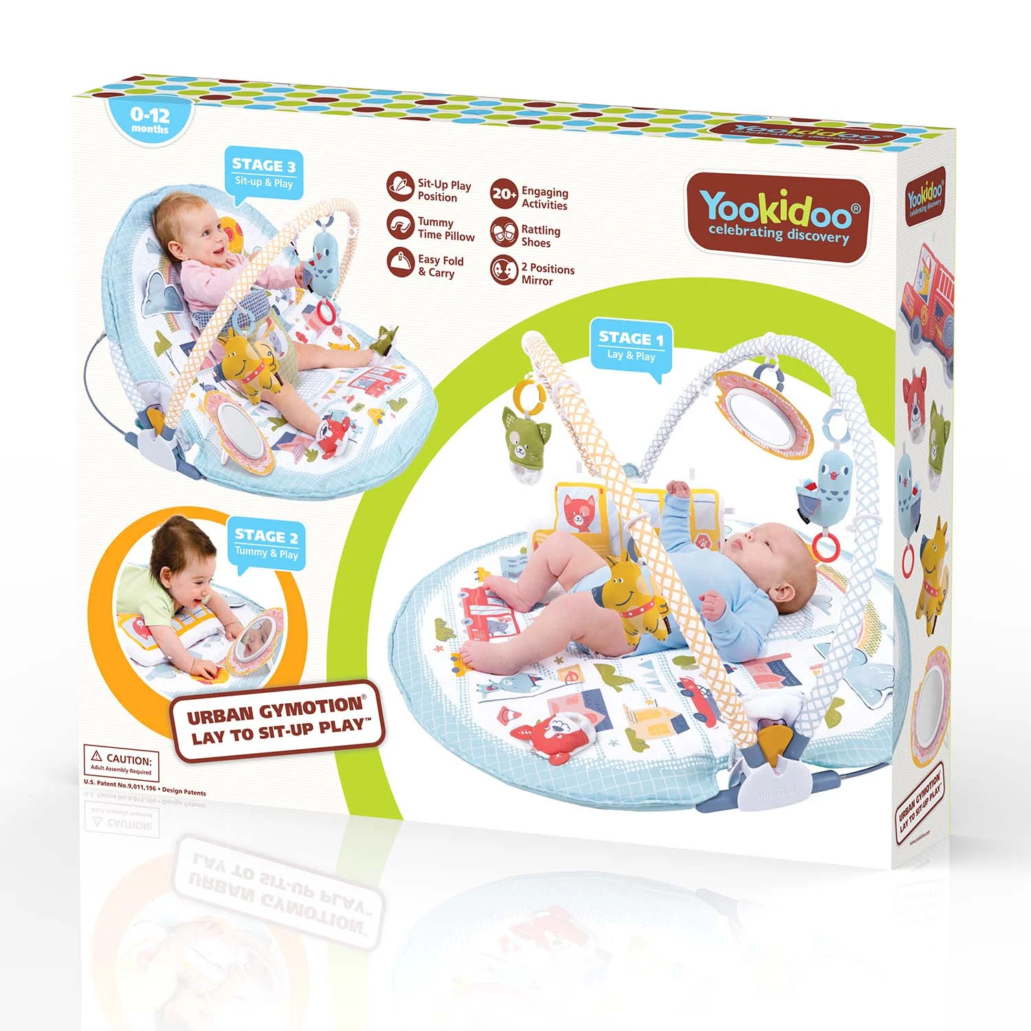 Centru de Activitati sezlong - Urban, Yookidoo, 0-12 luni [6]
