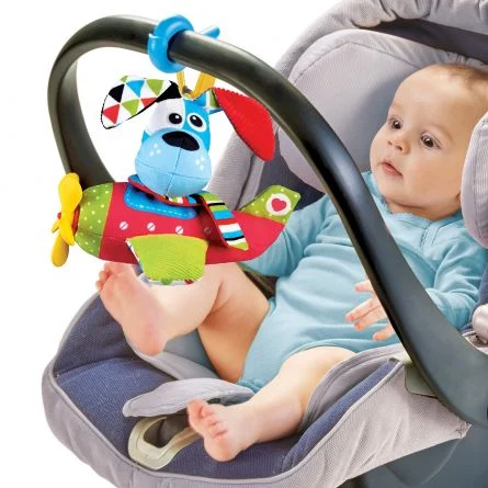 Jucarie avion muzical catel cu activitati 0+ [2]