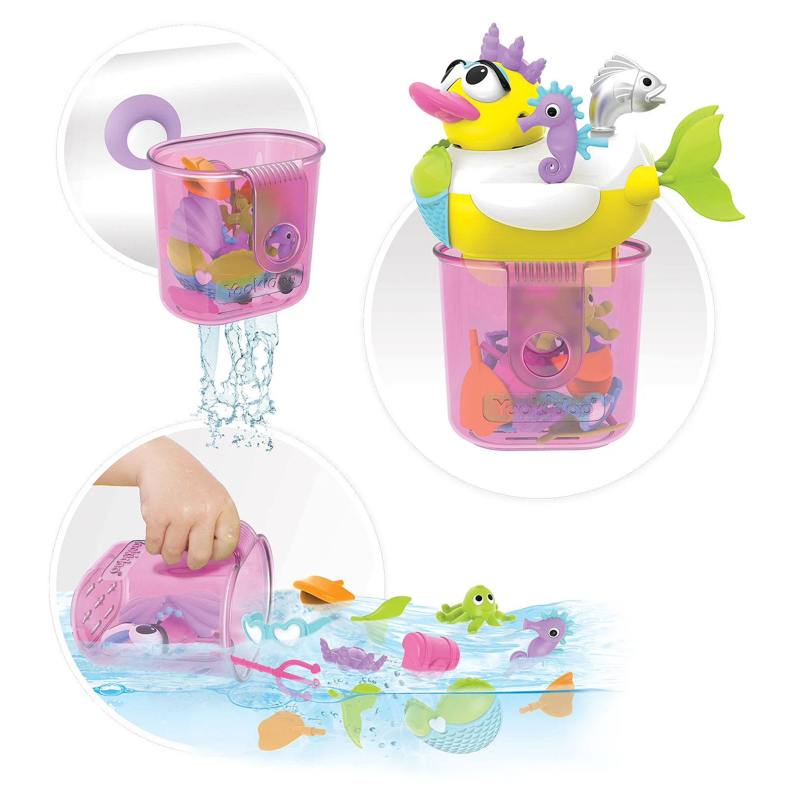 Jucarie rata sirena cu motor si 15 accesorii - 2-6 ani [3]