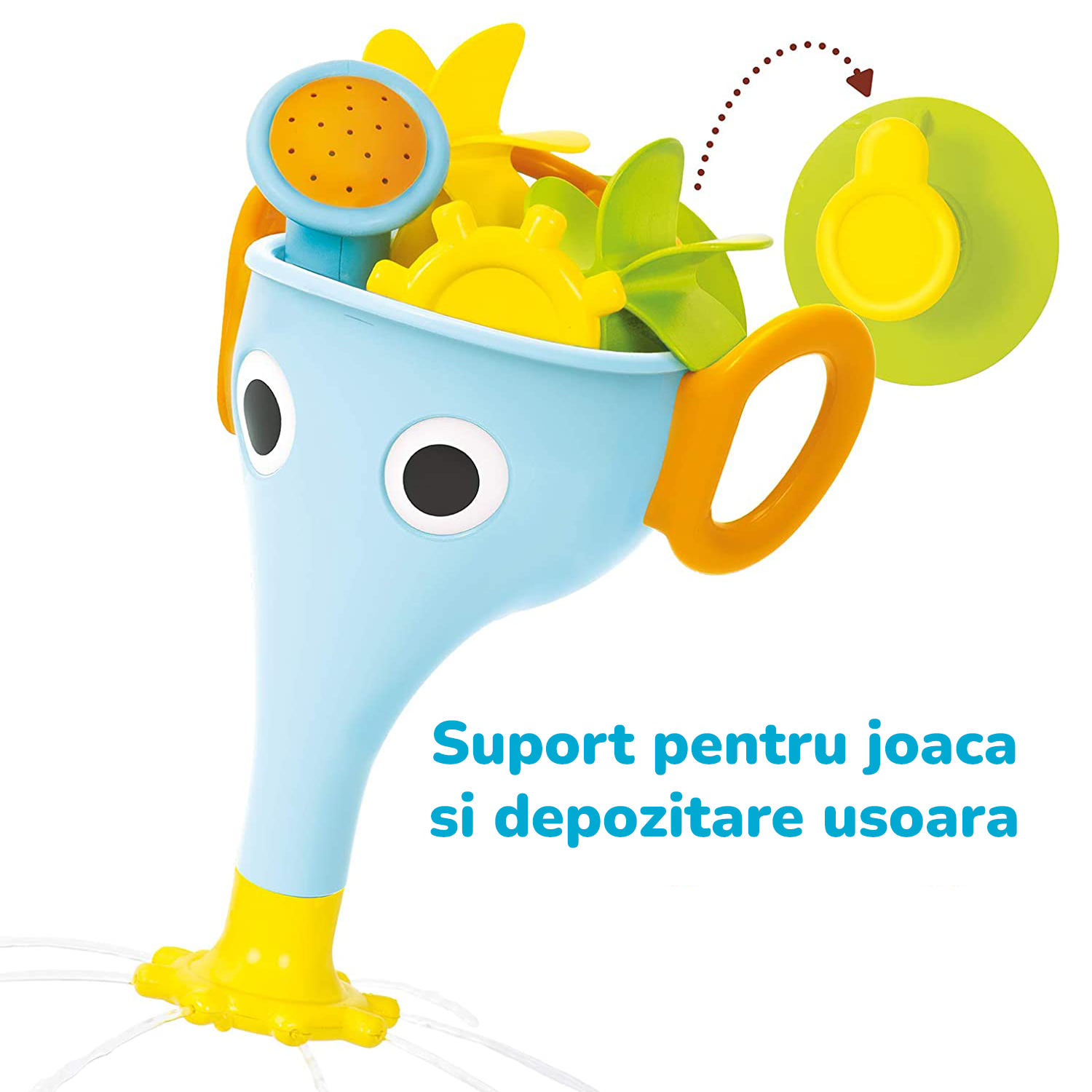Jucarie trompa de elefant cu stropitoare pentru baie 18+ [6]
