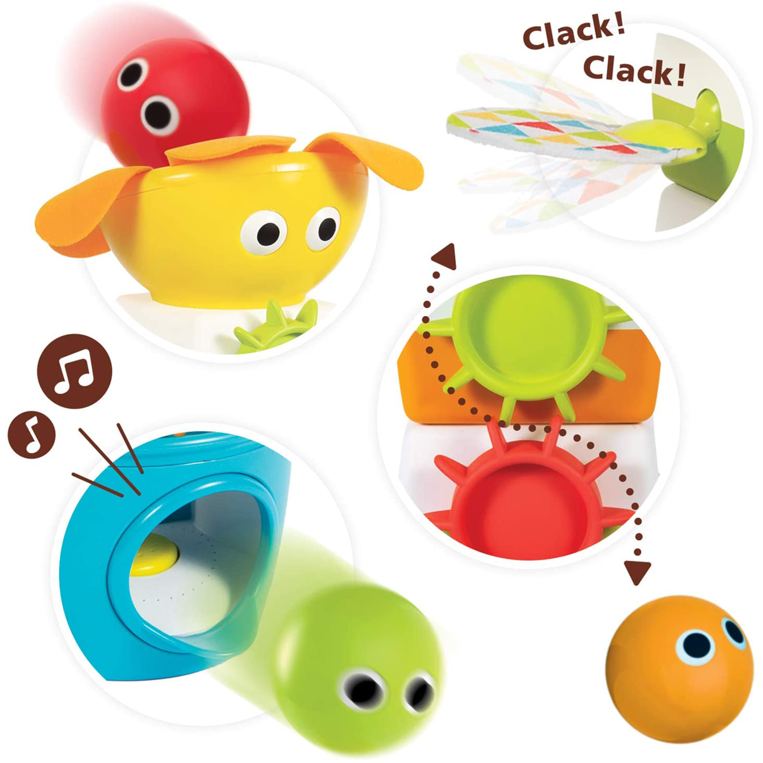 Jucarie turn cu bile si accesorii mobile -  9-24 luni [4]