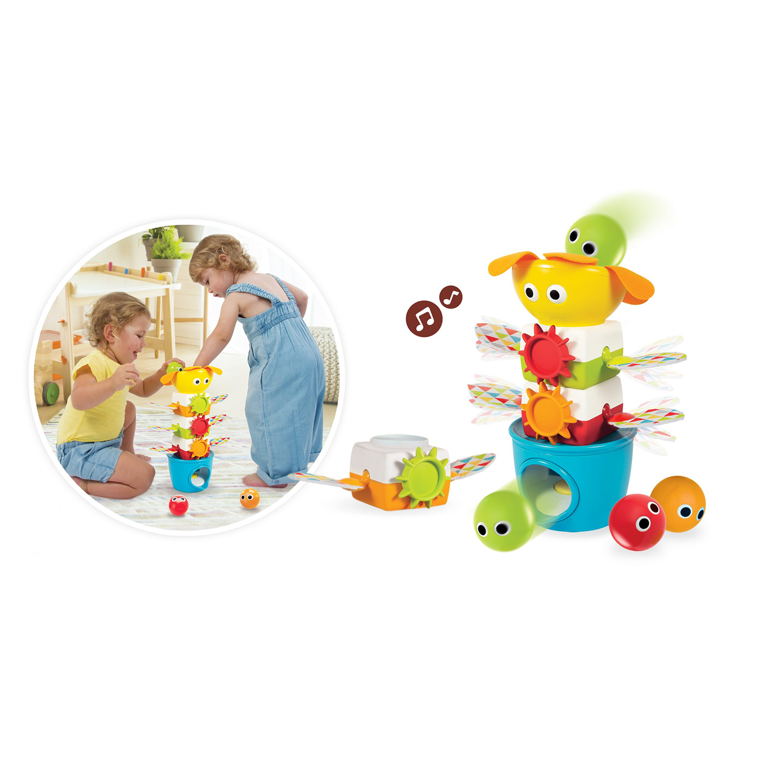 Jucarie turn cu bile si accesorii mobile -  9-24 luni [3]