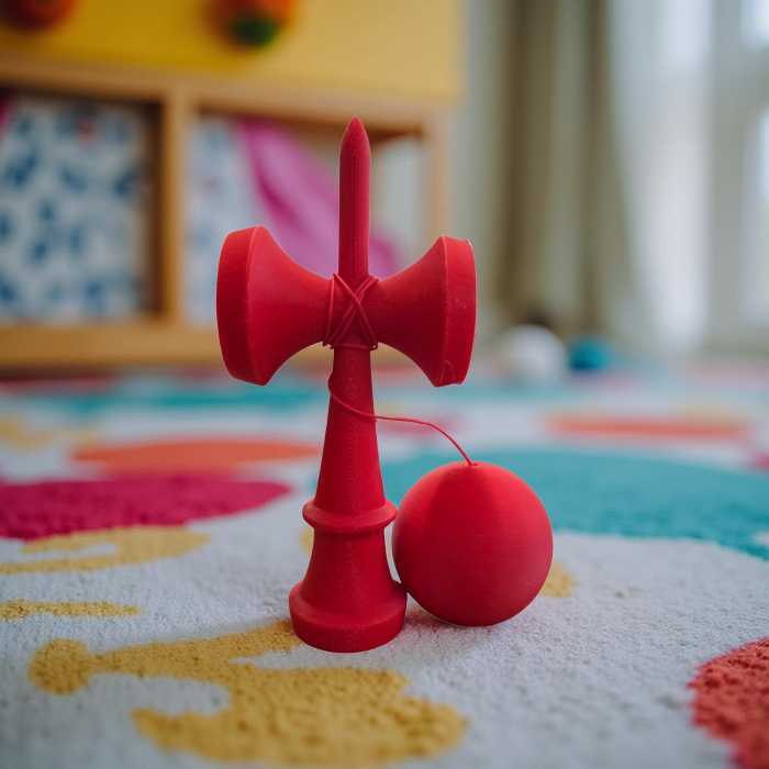 Kendama 3D - Rosu [3]