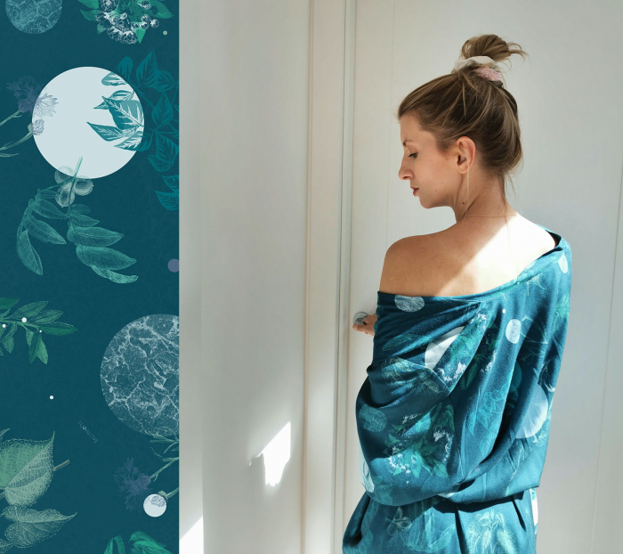 Kimono bambus Moon Garden Lullalove [2]