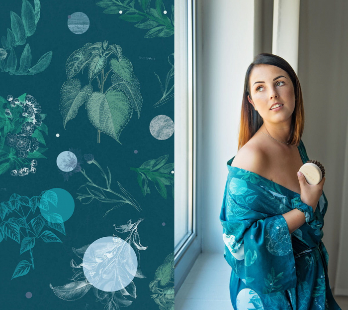 Kimono bambus Moon Garden Lullalove [4]