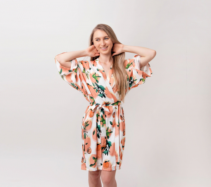 Kimono bambus Orange Blossom Lullalove [2]