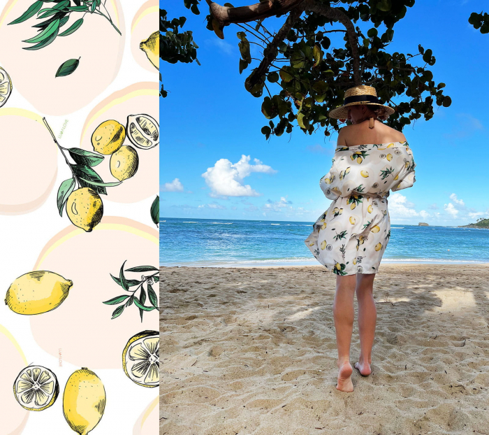 Kimono bambus Lemons Lullalove [6]