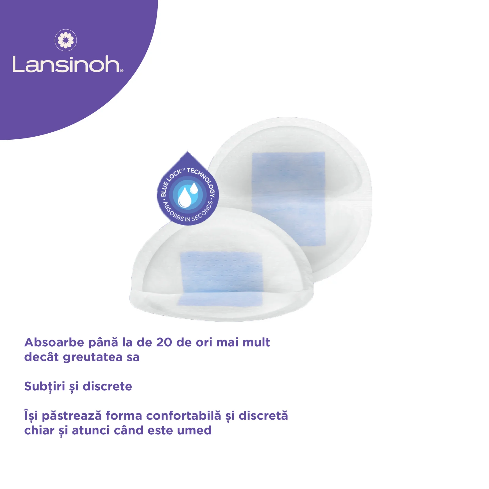 Kit: HPA lanolin x40ml, tampoane pentru san x24buc [2]