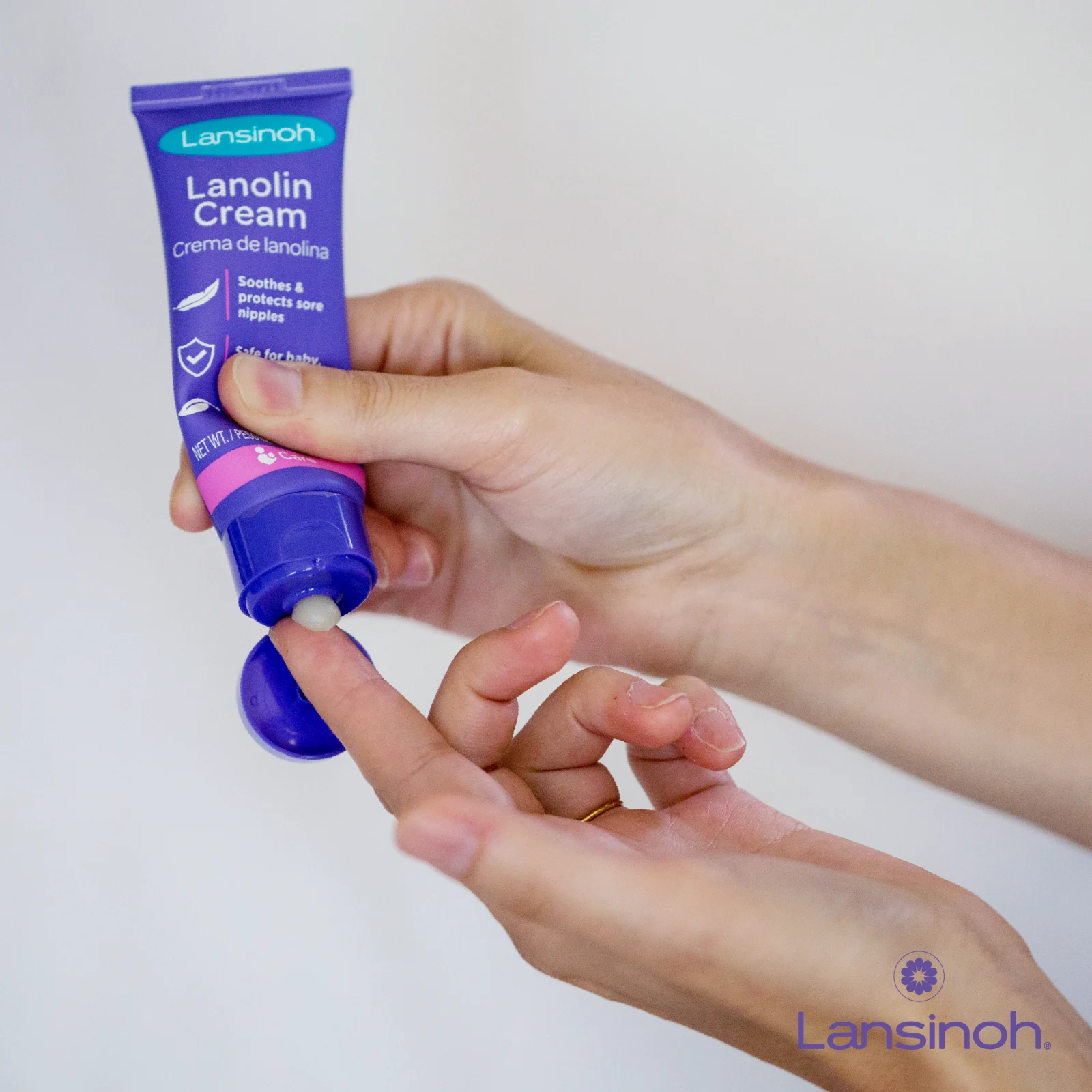 Kit: HPA lanolin x40ml, tampoane pentru san x24buc [5]
