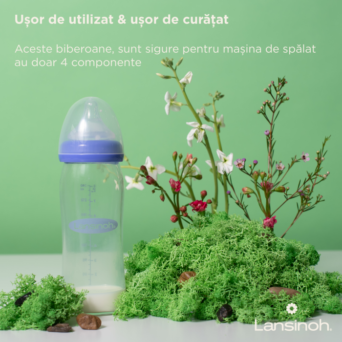 Pachet Biberon sticla 240 ml x 2 buc [7]