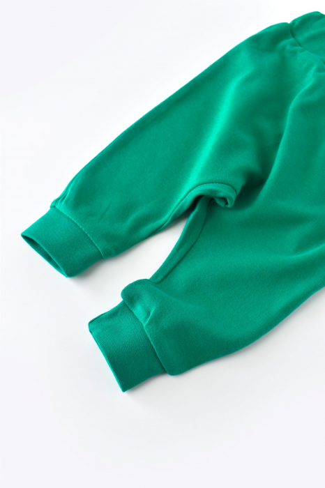 Pantalon Bumbac Organic Verde [2]