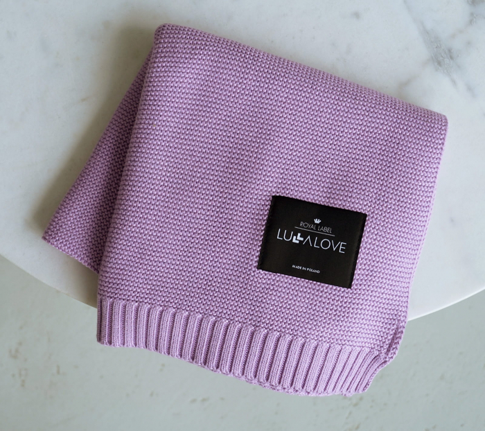 Patura bambus Lavanda Classic  80 x 100cm [4]