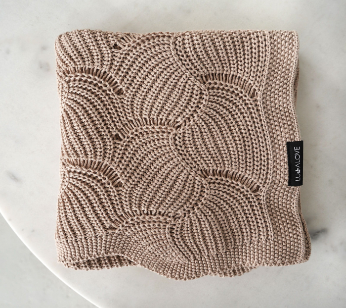 Paturica Bambus Shell 80 x 100cm - Caramel [2]