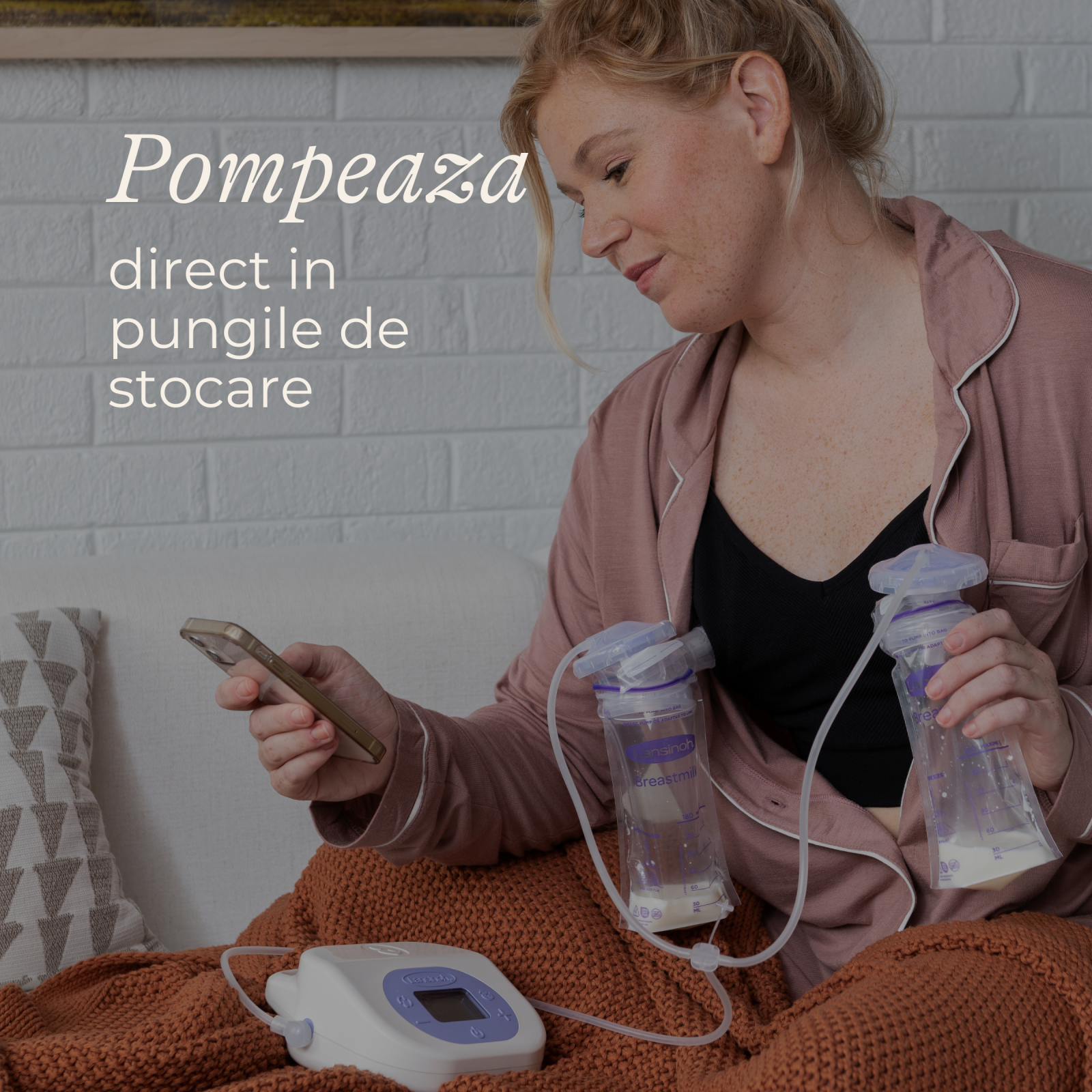 Pompă de san electrica dubla reincarcabila [7]