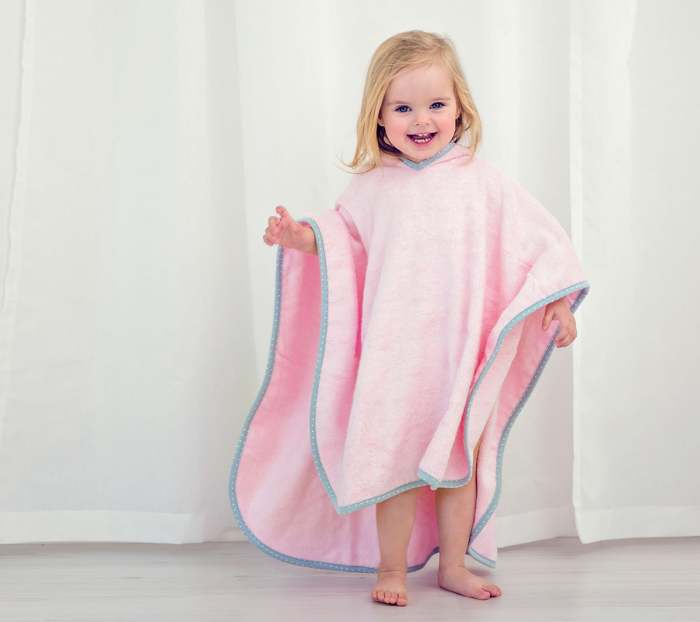 Propos Poncho, bambus - 60 x 70cm - Roz