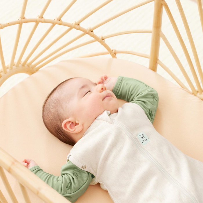 Sac de Dormit Swaddle ErgoPouch  0.2 TOG 0-3 Luni OatMeal Marle [4]