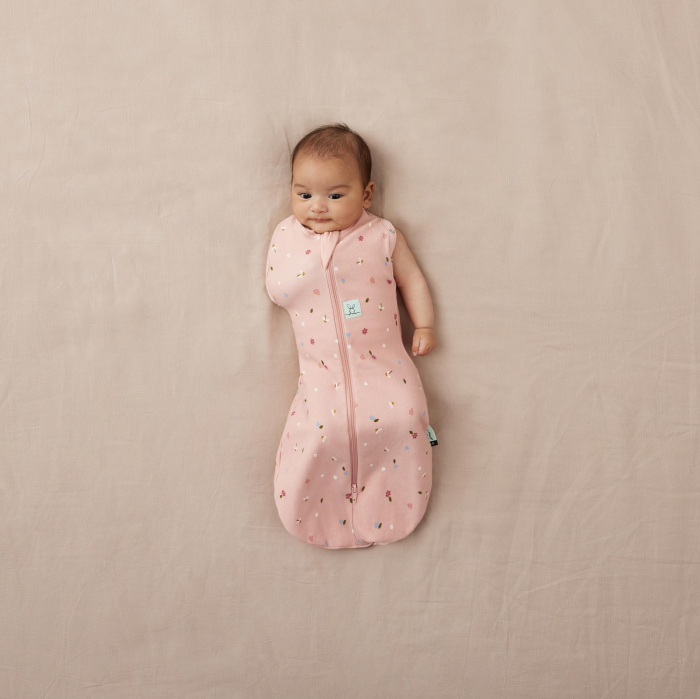 Sac de Dormit Swaddle ErgoPouch  0.2 TOG 3-6 Luni Daisies [3]