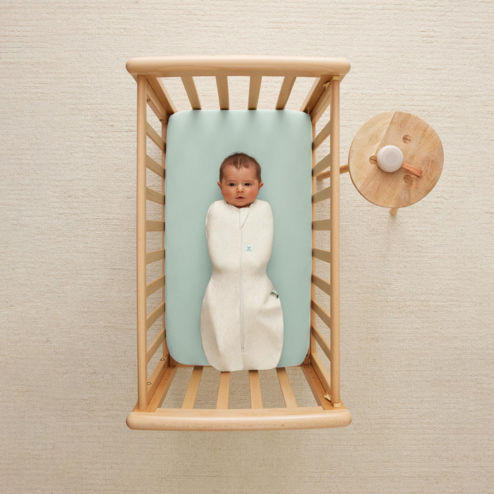 Sac de Dormit Swaddle ErgoPouch 1.0 TOG  0-3 Luni OatMeal Marle [3]