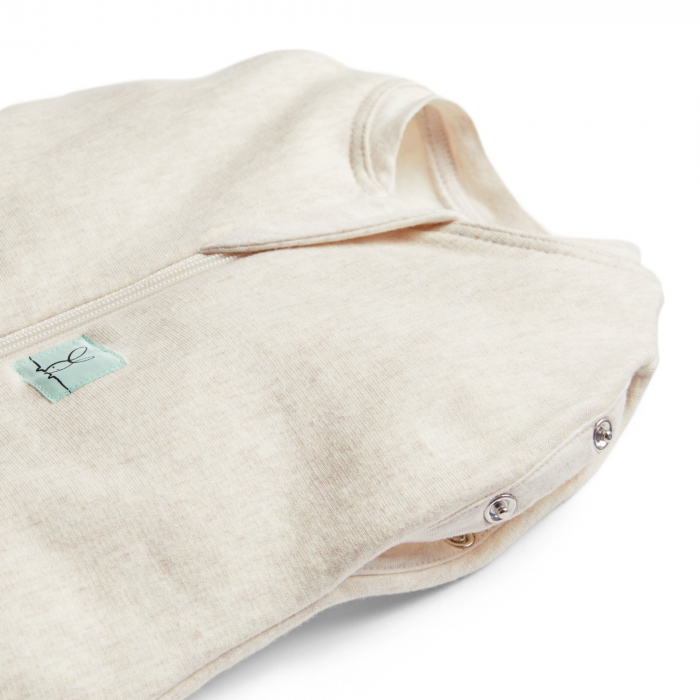 Sac de Dormit Swaddle  ErgoPouch 1.0 TOG 6-12 Luni OatMeal Marle [3]