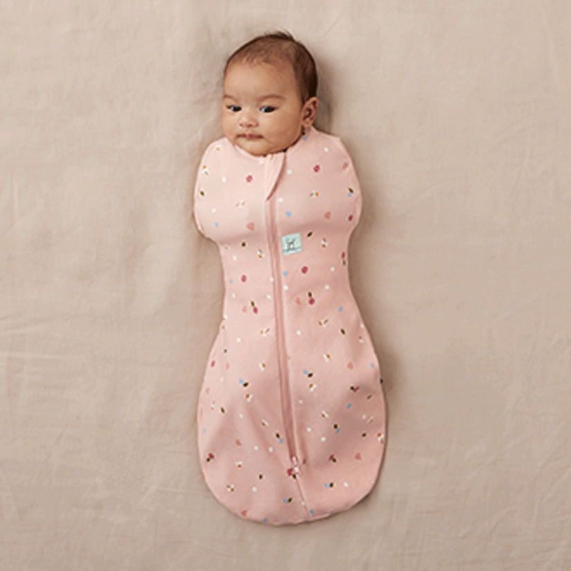 Sac de Dormit Swaddle  ErgoPouch 1.0 TOG 6-12 Luni Daisies [2]