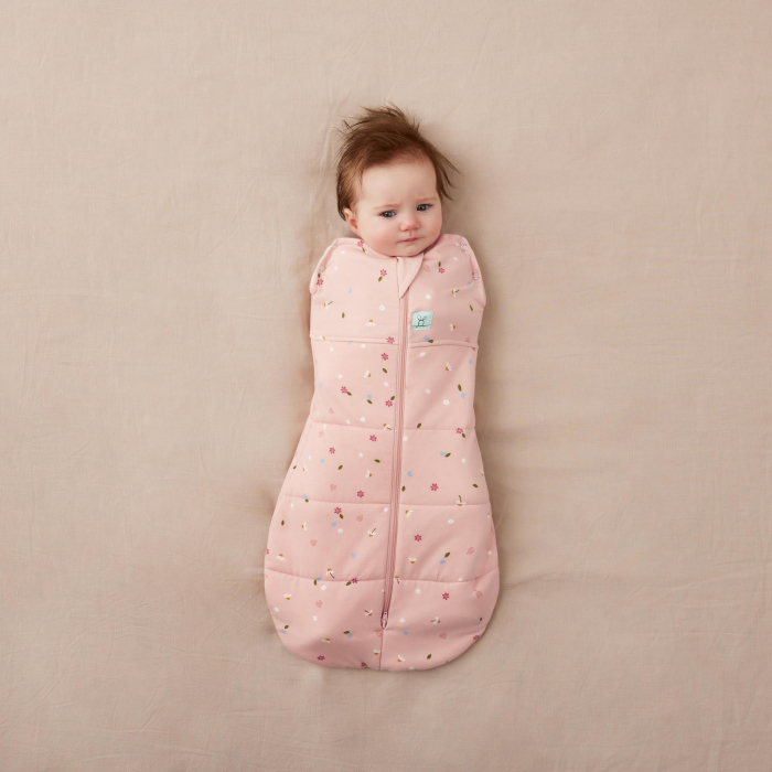 Sac de Dormit Swaddle ErgoPouch 2.5 TOG 0-3 Luni Daisies [2]