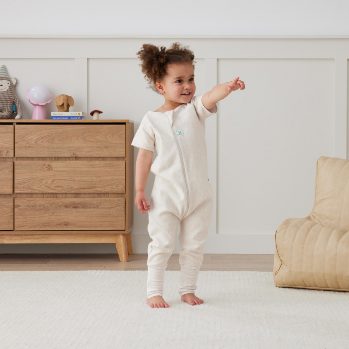 Sac de Dormit cu Picioare 1.0 TOG  1-2 Ani OatMeal Marle [3]
