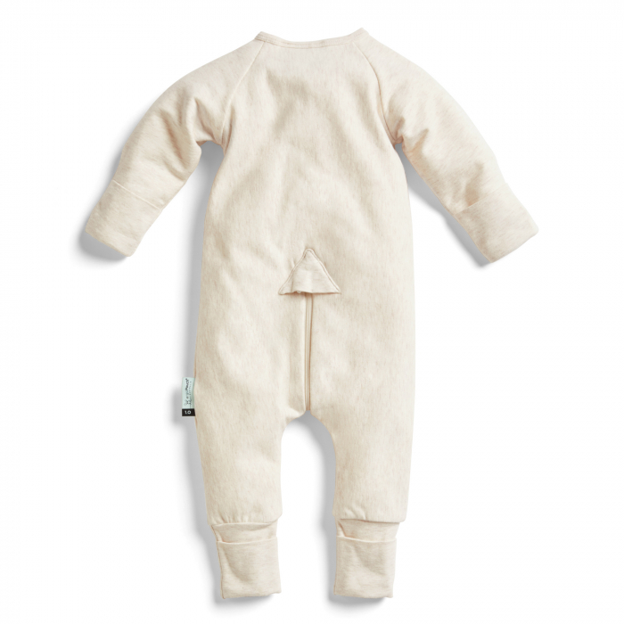 Salopeta Pijama Lunga Vara 0.2 TOG 3-6  Luni OatMeal Marle [2]