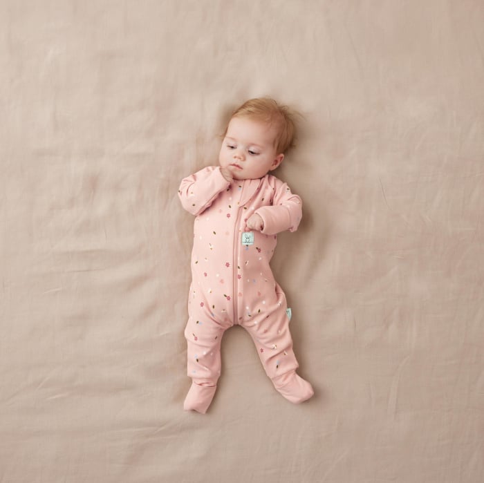 Salopeta Pijama Lunga Vara 0.2 TOG 6-12 Luni Daisies [6]