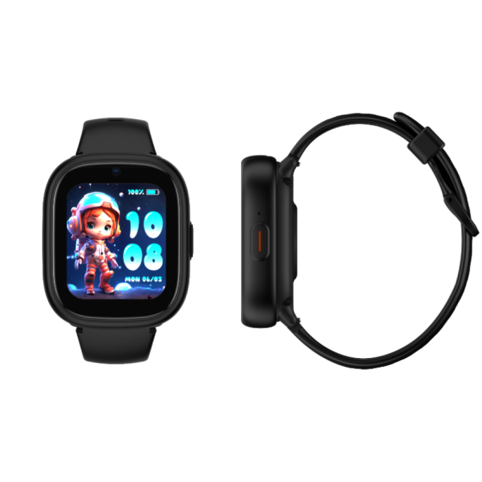 Smartwatch copii 4G cu GPS și apel video KIDDOBOO WatchMe K3 Gen2, Blue/Black, cameră, SOS, control parental, IP68 [3]