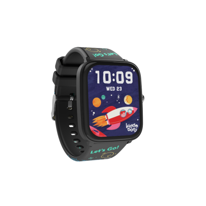 Smartwatch copii KIDDOBOO 2.0 Black, Bluetooth, 10 moduri sport, jocuri, 6+ ani [3]