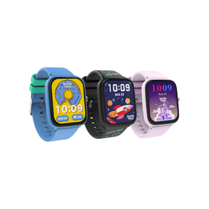 Smartwatch copii KIDDOBOO 2.0 Sky Blue, Bluetooth, 10 moduri sport, jocuri, 6+ ani [4]