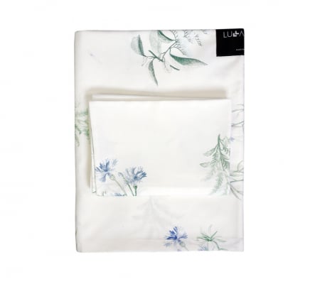 Husa pilota si fata de perna - Blue Herbs [0]