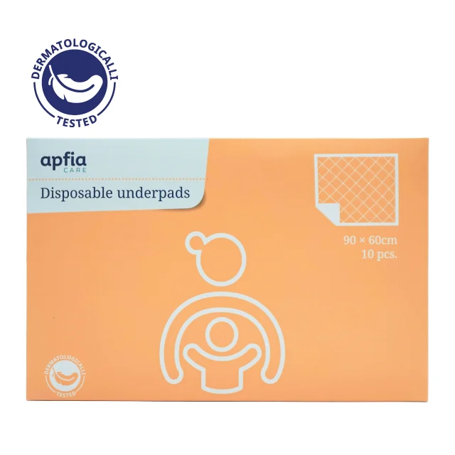 Absorbante - Aleze de unica folosinta 60x90 cm x 10 buc, Apfia Care